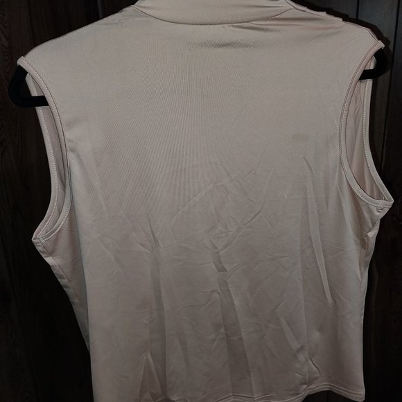 0082 - NWOT White Crossbody/Wrap Blouse (XL) - Picture 3 of 3
